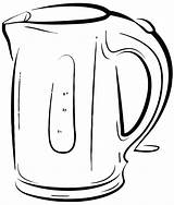 Kettle coloring pages To Download And Print For Free sketch template