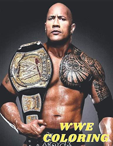 WWE coloring book: for Kids and Adults with Fun, Easy, and Relaxing ...