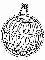 Christmas Ornaments Coloring Pages Printable  Home sketch template
