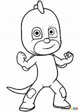 Mobile/gecko Pj Masks Coloring Pages sketch template