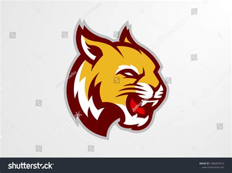 Bobcat Mascot Logo