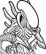 The Classic Alien Coloring  Play Free Game Online sketch template