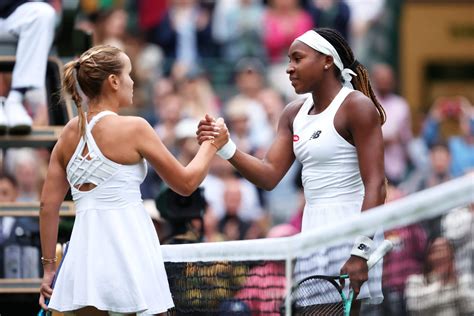 Coco Gauff ousted in first round of Wimbledon by Sofia Kenin - The Athletic