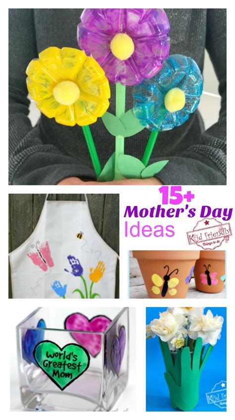 Over 15 Mother's Day Crafts That Kids Can Make for Gifts