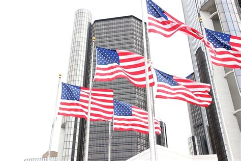 Detroit American Flag Flags - Free photo on Pixabay