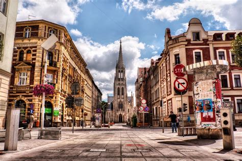 #Mariacka Street in #KAtowice #Poland East Europe, Central Europe, Lodz, Poland Cities, Poland ...