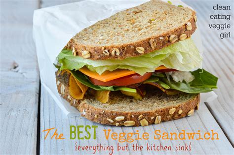 The Best Veggie Sandwich {Everything But the Kitchen Sink}