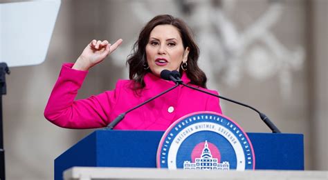 Gretchen Whitmer is running for president and she has the Barbie to ...