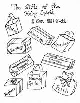 Lds Gifts Of The Holy Spirit Coloring Pages Sketch Page sketch template