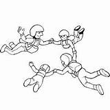 Skydiving Coloring Pages At GetColoringscom  Free Printable Colorings sketch template
