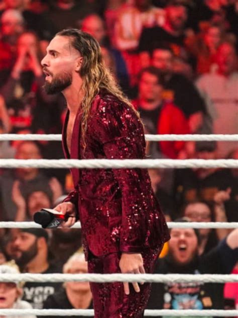 Get WWE Raw 2023 Seth Rollins Sequin Blazer - Jacket Oria