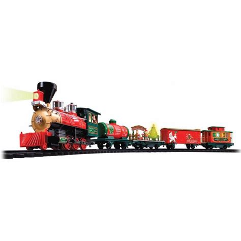 EZTEC Battery Operated Wireless Remote Control North Pole Express Christmas Train Set-37297 ...