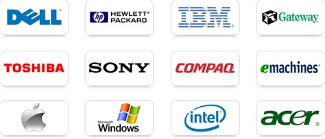 Computer Brands Logo