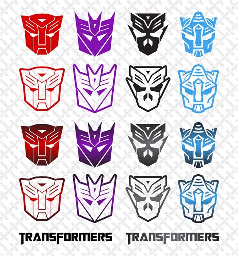 Transformers Vector Logos/icons autobot, Decepticon, Mercenaries ...