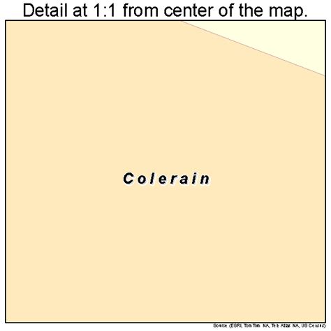 Colerain North Carolina Street Map 3713560