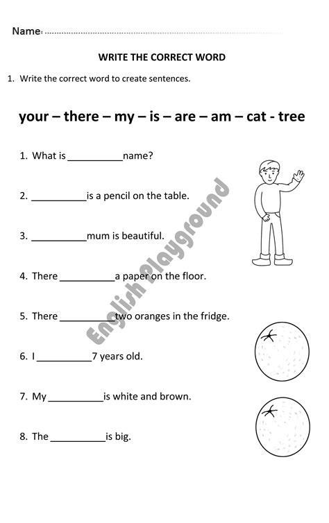 English For 8 Year Olds Worksheets