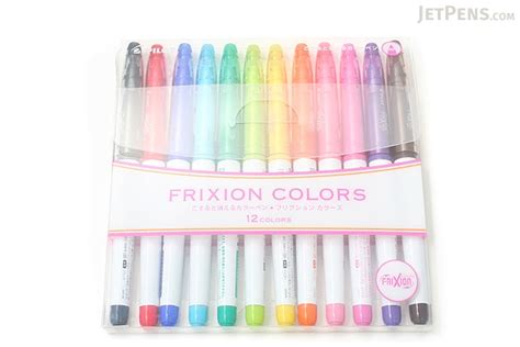 Pilot FriXion Colors Erasable Marker - 12 Color Set - JetPens.com