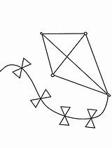 Free Printable Kite Coloring Pages For Kids sketch template