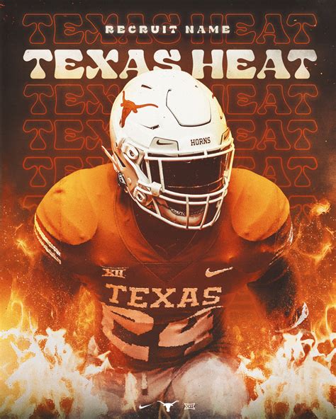 Texas Football 2023 Recruiting on Behance