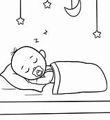 Baby Boy On Cloud Coloring Page  Free Printable Pages For Kids sketch template