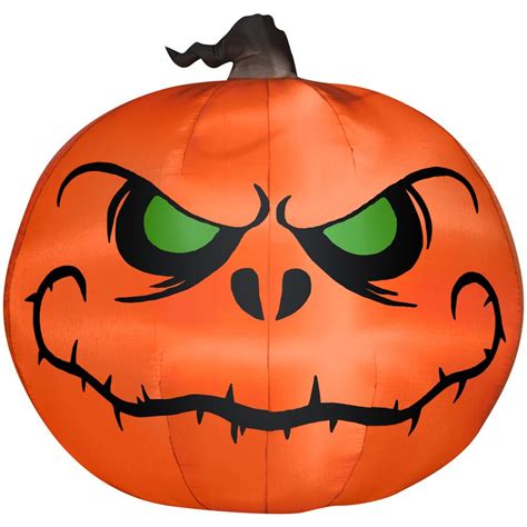 Gemmy 5-ft x Lighted Jack-o-lantern Halloween Inflatable at Lowes.com