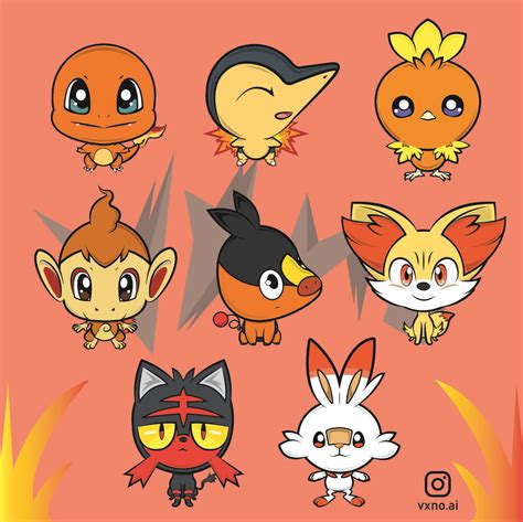 Starters Pokemon