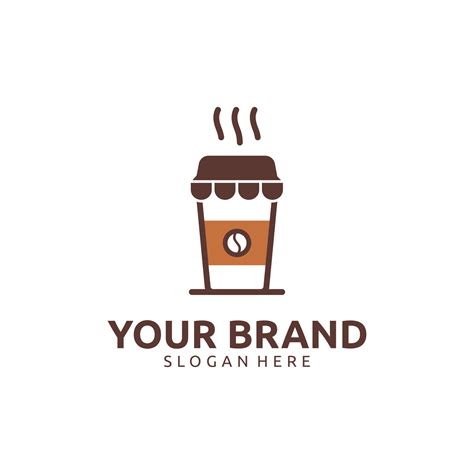 CREATIVE COFFEE SHOP LOGO DESIGN 11950184 Vector Art at Vecteezy