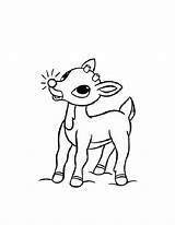 Rudolph the Red Nosed Reindeer coloring Pages  Hellokidscom sketch template