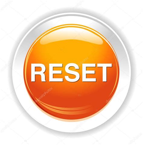 Reset button icon — Stock Vector © sarahdesign85 #70279259