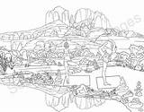 Cathedral Coloring Pages sketch template