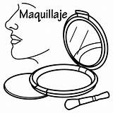 Makeup Kit Coloring Page  Free Printable Pages For Kids sketch template