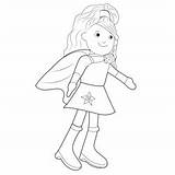 Standing Groovy Girl Coloring Pages For Kids  Download sketch template