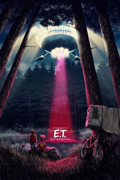 E.T. the Extra Terrestrial - bigtoe142@hotmail.com | Horror poster, Alternative movie posters ...