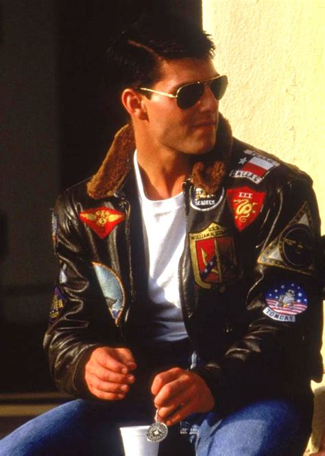 Top Gun Bomber Jacket for Sale - Tom Cruise Maverick Leather Jacket