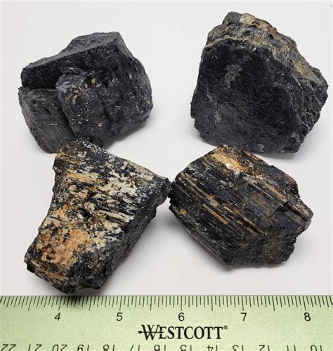 Black Tourmaline with Cut Base - Pikes Peak Rock Shop