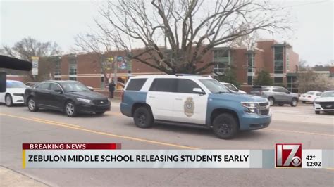 Zebulon middle school was under Code Red lockdown - YouTube