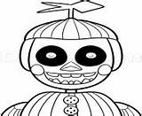 Coloriage Phantom balloon boy Five Nights At Freddys fnaf  sketch template