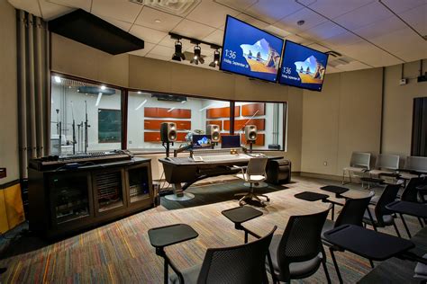 Audio Recording Studio And Control Room – Broadcast And Media Operations - Montclair State ...