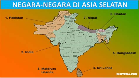 Negara-Negara di Asia Selatan, Lengkap dengan Ibu kota dan Luasnya