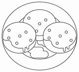 Biscuits And Gravy coloring page  ColouringPages sketch template
