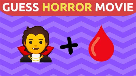 Guess the Scary Movies by the Emojis | 20 Horror Movie Emoji Quiz | New 2023 Quiz - YouTube