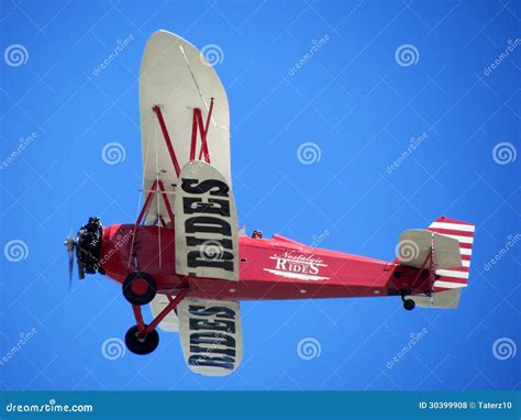 Biplane editorial stock photo. Image of rides, gear, motor - 30399908