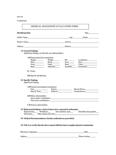 Medical diagnosis template: Fill out & sign online | DocHub