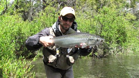 Mariano Ferrara 's Fly-fishing Photo of a Landlocked Salmon – Fly dreamers