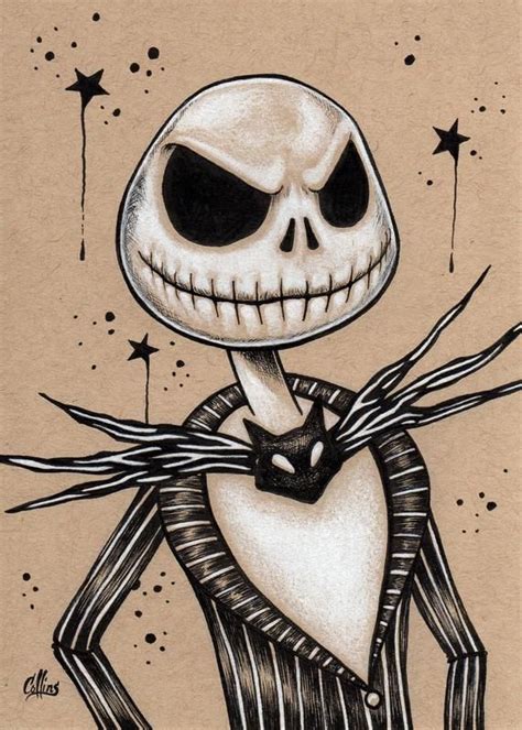 Jack Skellington Nightmare Before Christmas Fine Art Wall Print by ...