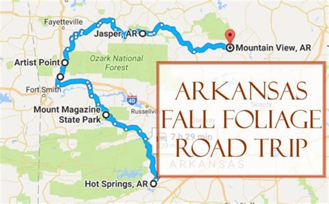 Take A Beautiful Fall Foliage Road Trip To See Arkansas' Autumn Colors | Fall vacations, Road ...