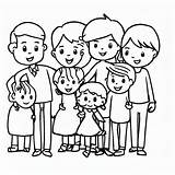 Big Family coloring Page  Download Print Or Color Online For Free sketch template