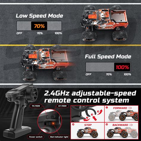 Snapklik.com : H16R Brushless Fast RC Cars,1:16 52KM/H High Speed ...