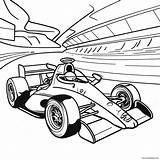Fast Indy Car Racing Coloring Page 56634 44812 sketch template