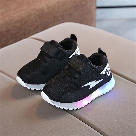 eczipvz Toddler Shoes Children Kids Girls Boys Light Luminous Shoes ...